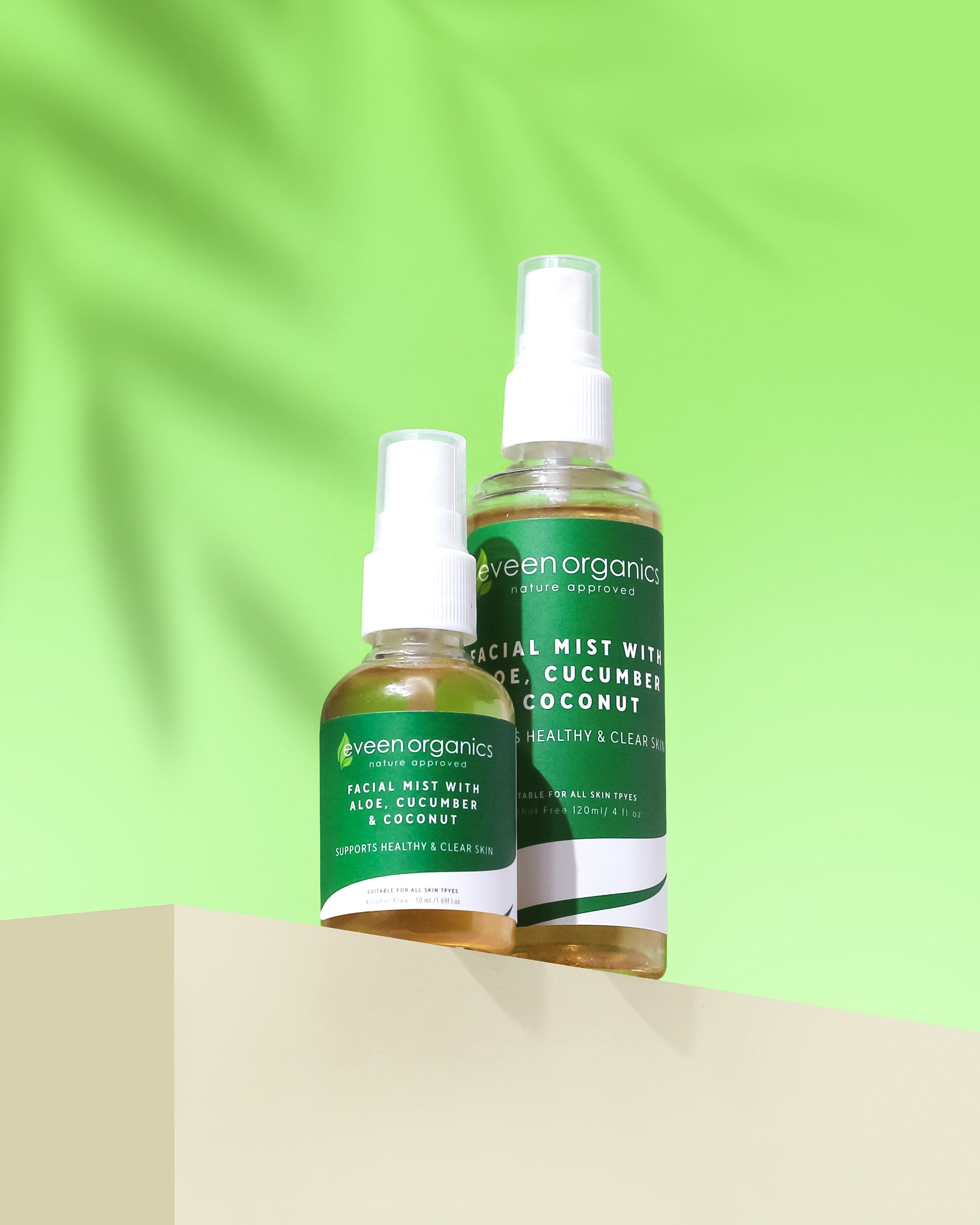 Facial Mist With Aloe Cucumber & Coconut Facial Mist With Aloe Cucumber & Coconut